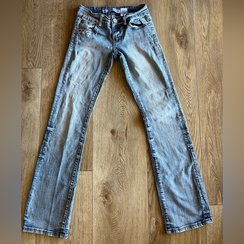 Tin Haul Light Wash Low Rise Bootcut Jeans Size 25/R